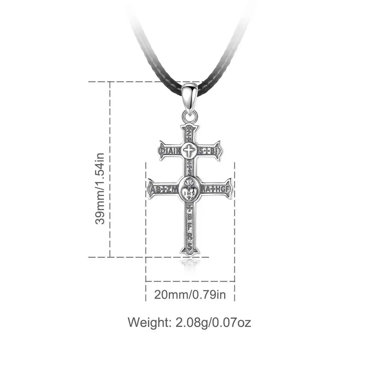 Pendentif croix de lorraine-Boutique Chrétienne