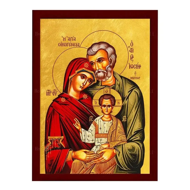icone sainte famille-Boutique Chrétienne