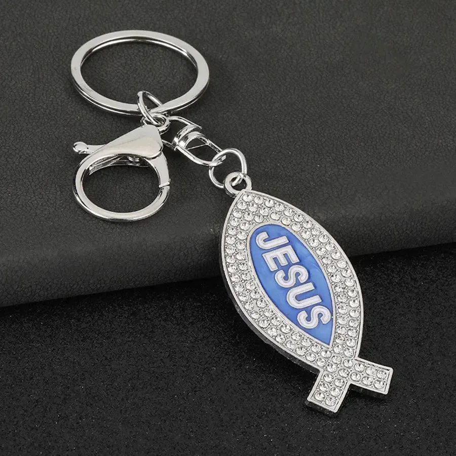 Porte clé jesus-Boutique Chrétienne