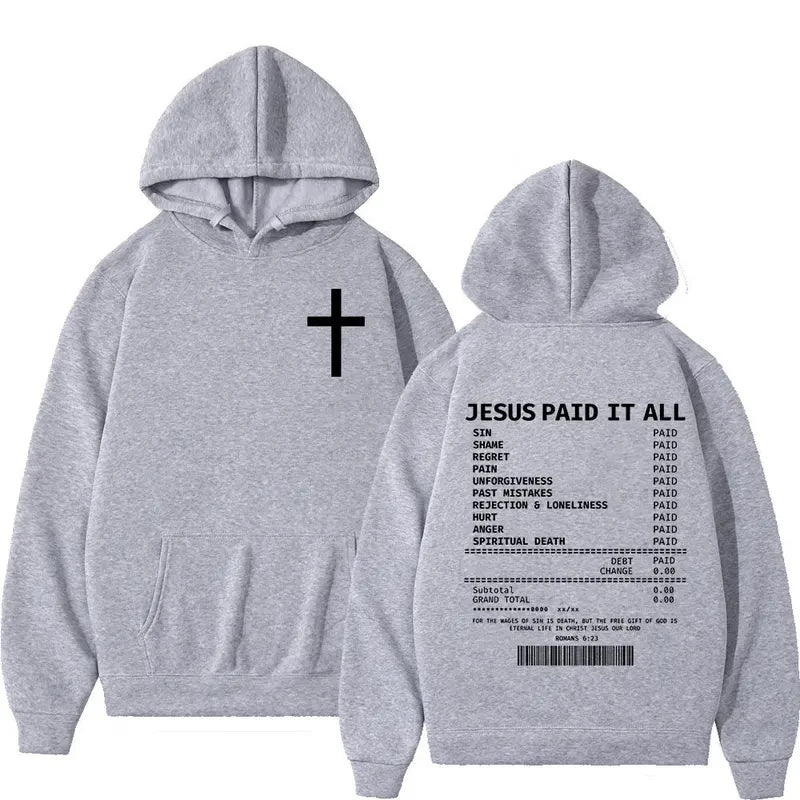 Pull Unisexes Christian Jesus Paid - Boutique Chretienne