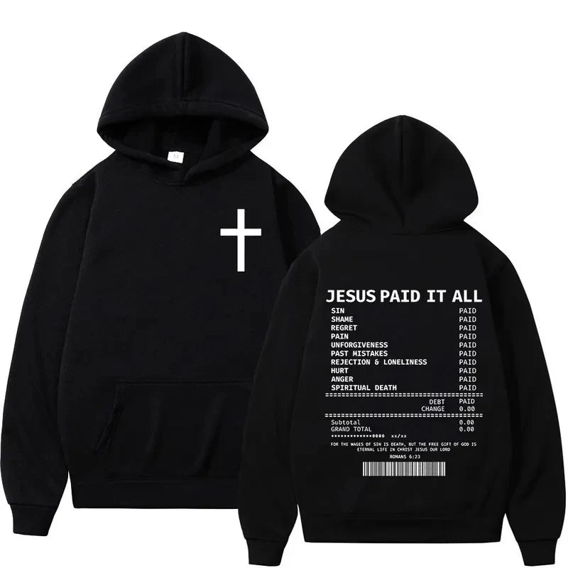 Pull Unisexes Christian Jesus Paid - Boutique Chretienne