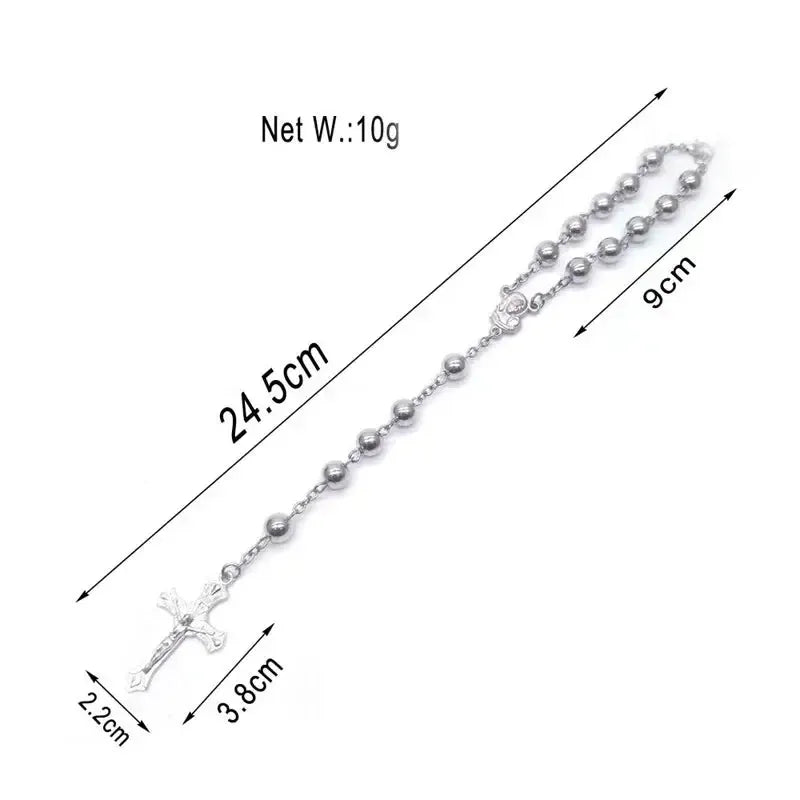 chapelet en argent pour femme-Boutique Chrétienne