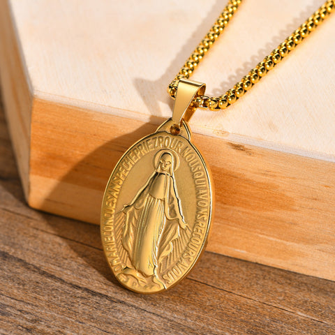 Médaille Vierge Miraculeuse 60cm