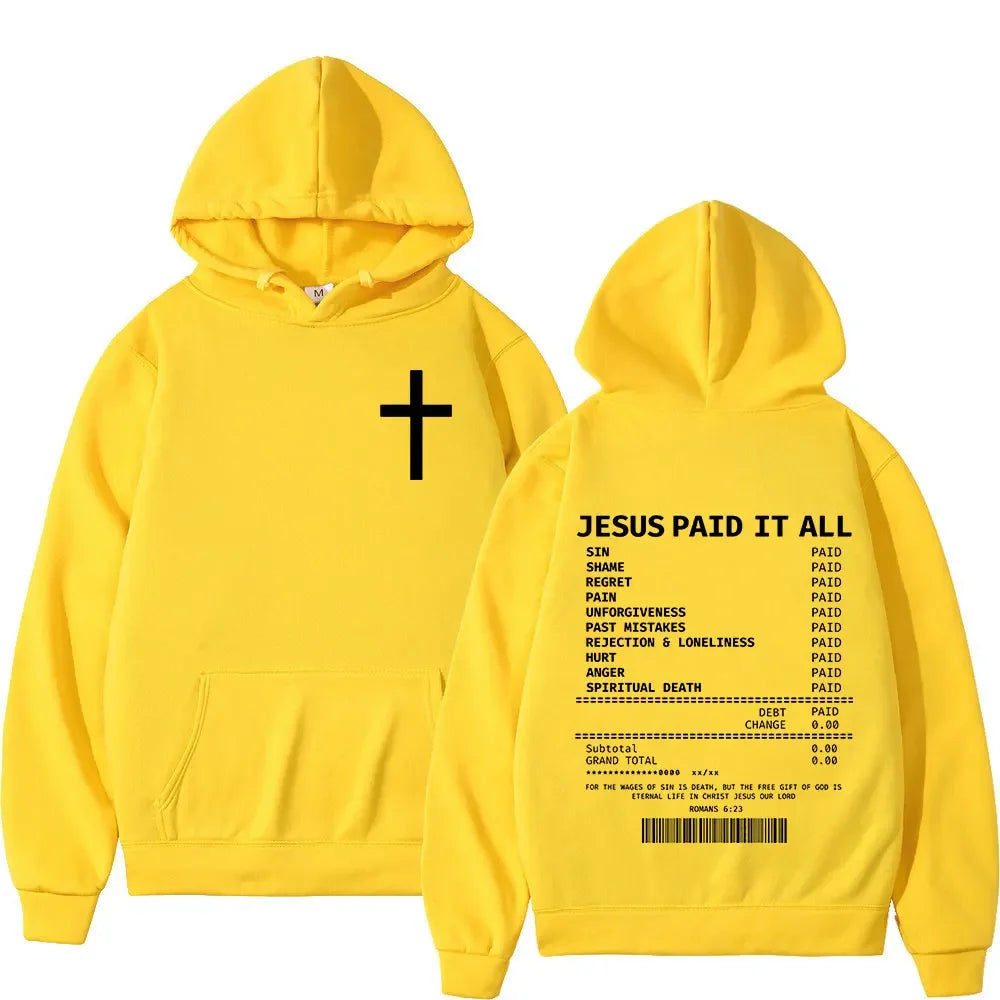 Pull Unisexes Christian Jesus Paid - Boutique Chretienne