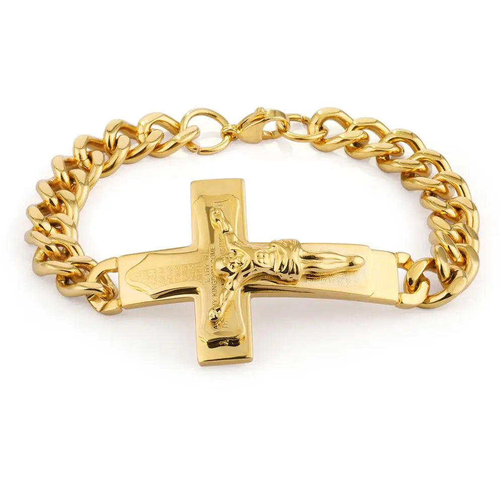 Bracelet Croix Chrétienne Homme - Boutique Chretienne