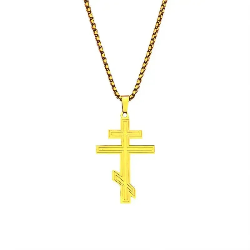 Pendentif croix orthodoxe-Boutique Chrétienne