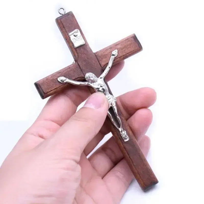 crucifix bois-Boutique Chrétienne