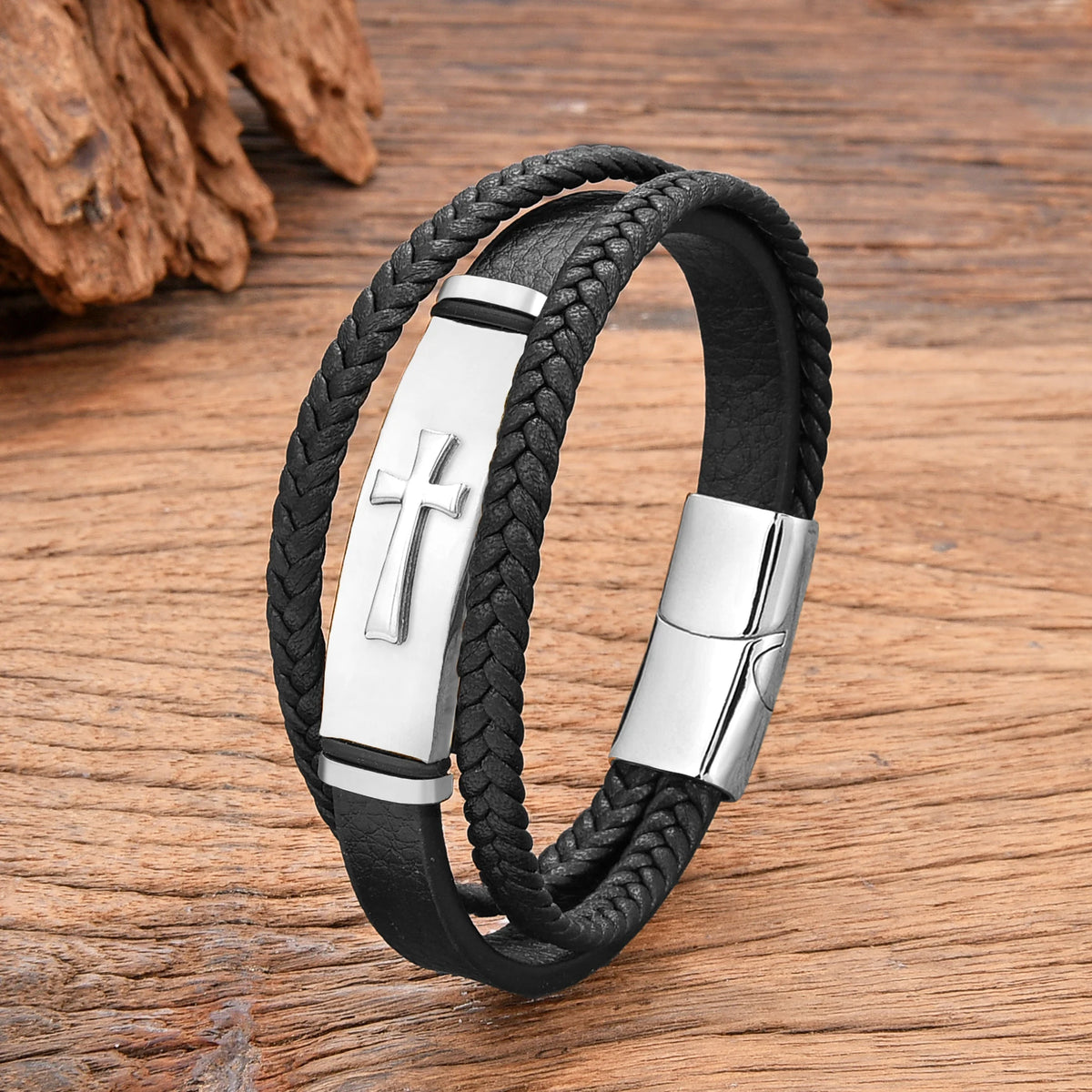Bracelet Croix Jesus - Boutique Chretienne