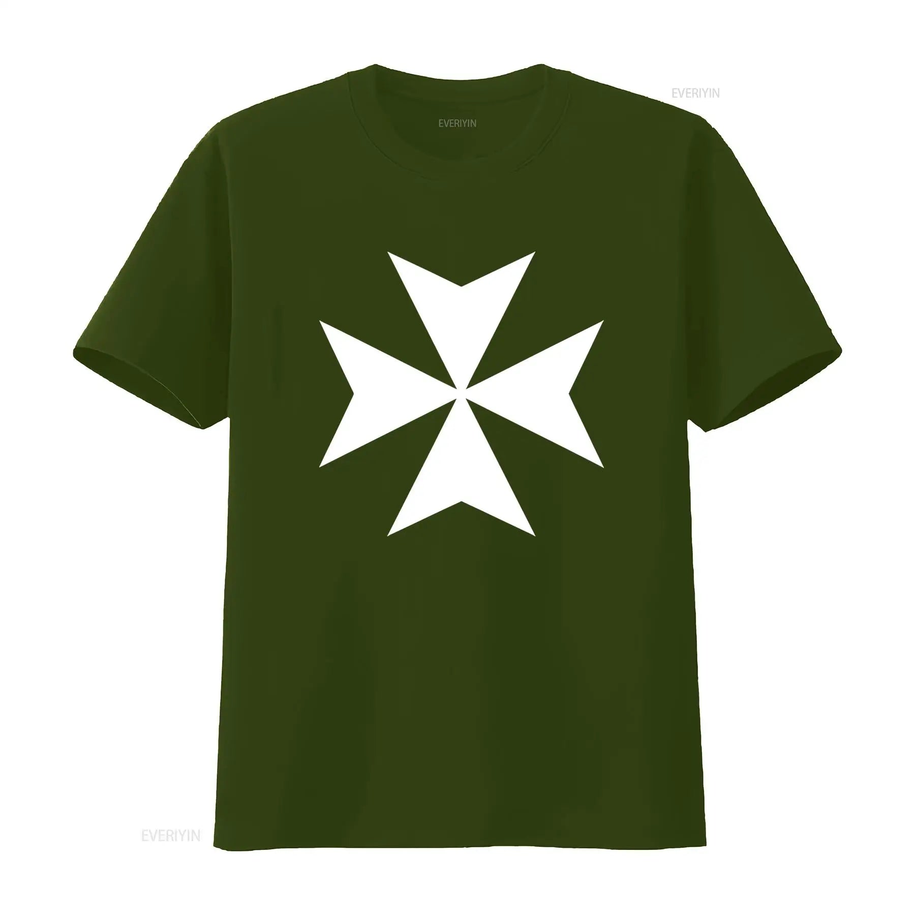 T-shirt Croix Malte - Boutique Chretienne