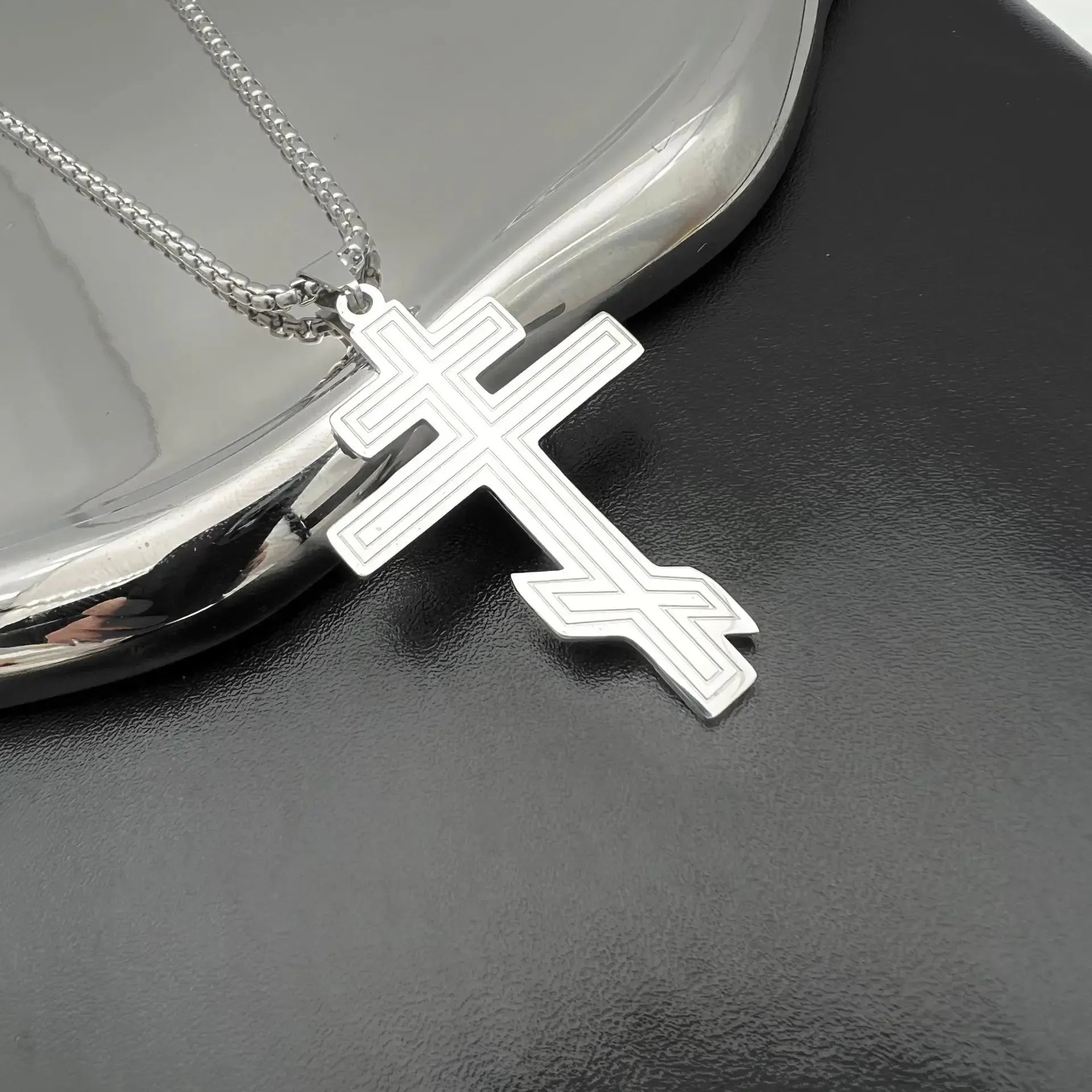 Pendentif croix orthodoxe-Boutique Chrétienne