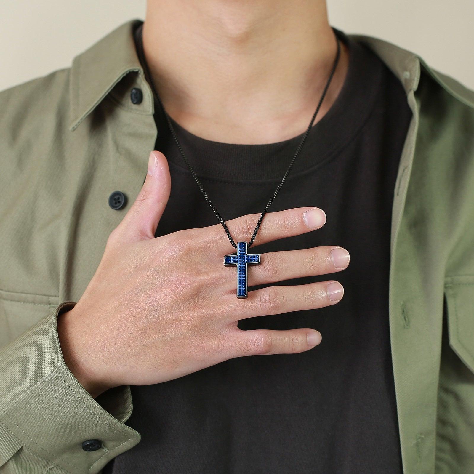 Croix en 3D Rhombus 60cm-Boutique Chrétienne