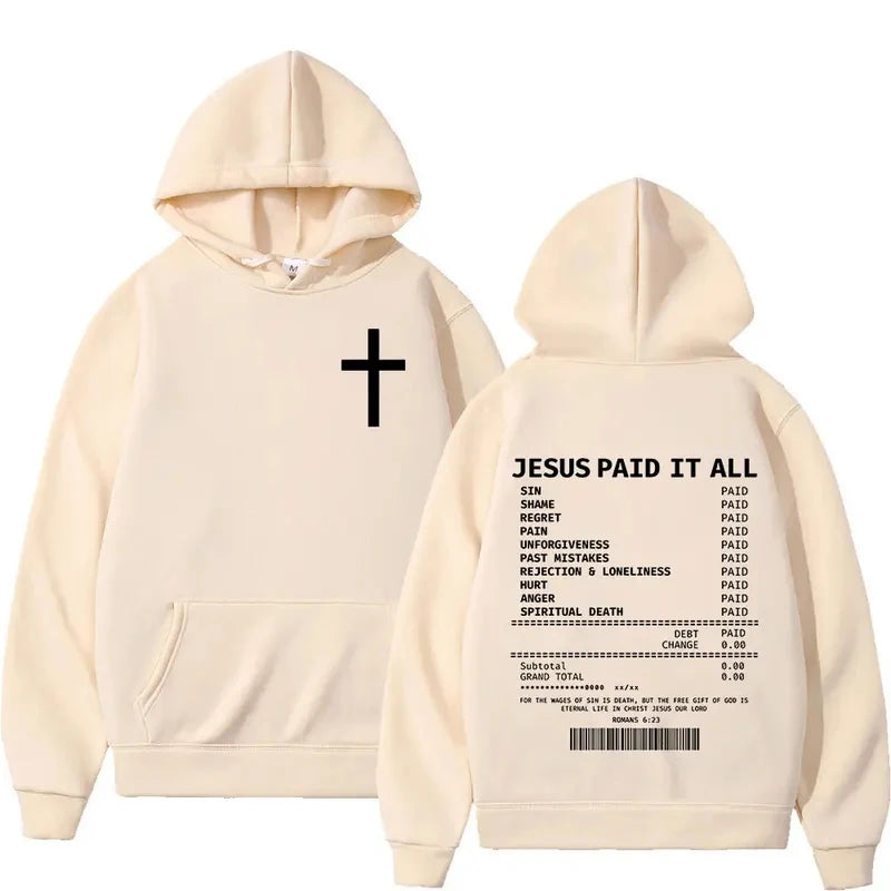 Pull Unisexes Christian Jesus Paid - Boutique Chretienne