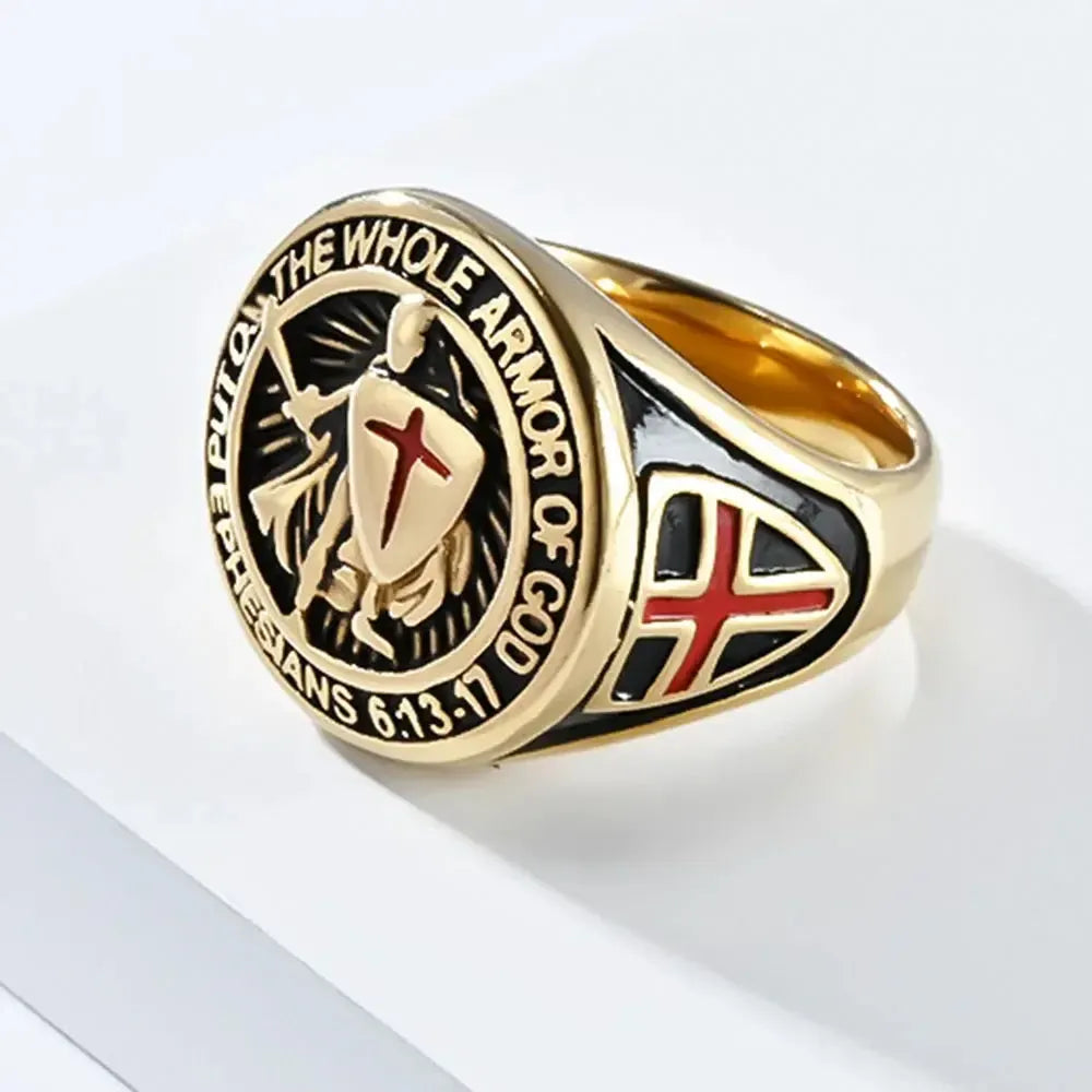 bague templiers-Boutique Chrétienne