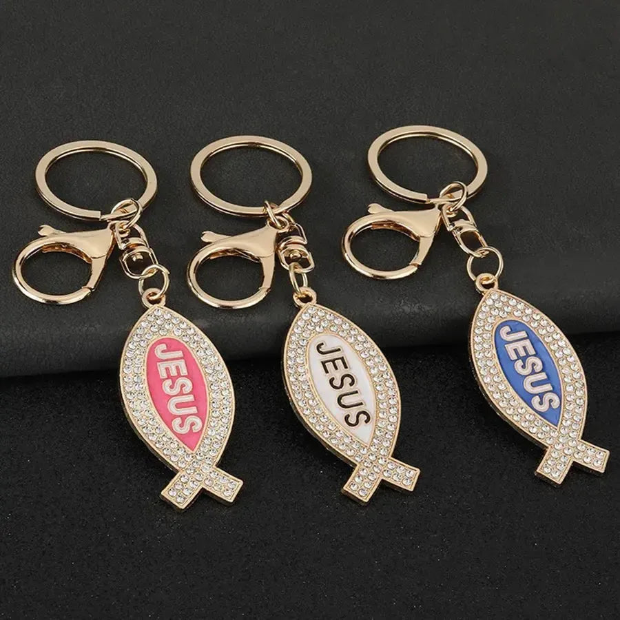 Porte clé jesus-Boutique Chrétienne