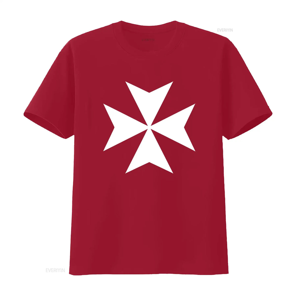 T-shirt Croix Malte - Boutique Chretienne