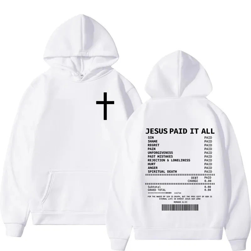 Pull Unisexes Christian Jesus Paid - Boutique Chretienne