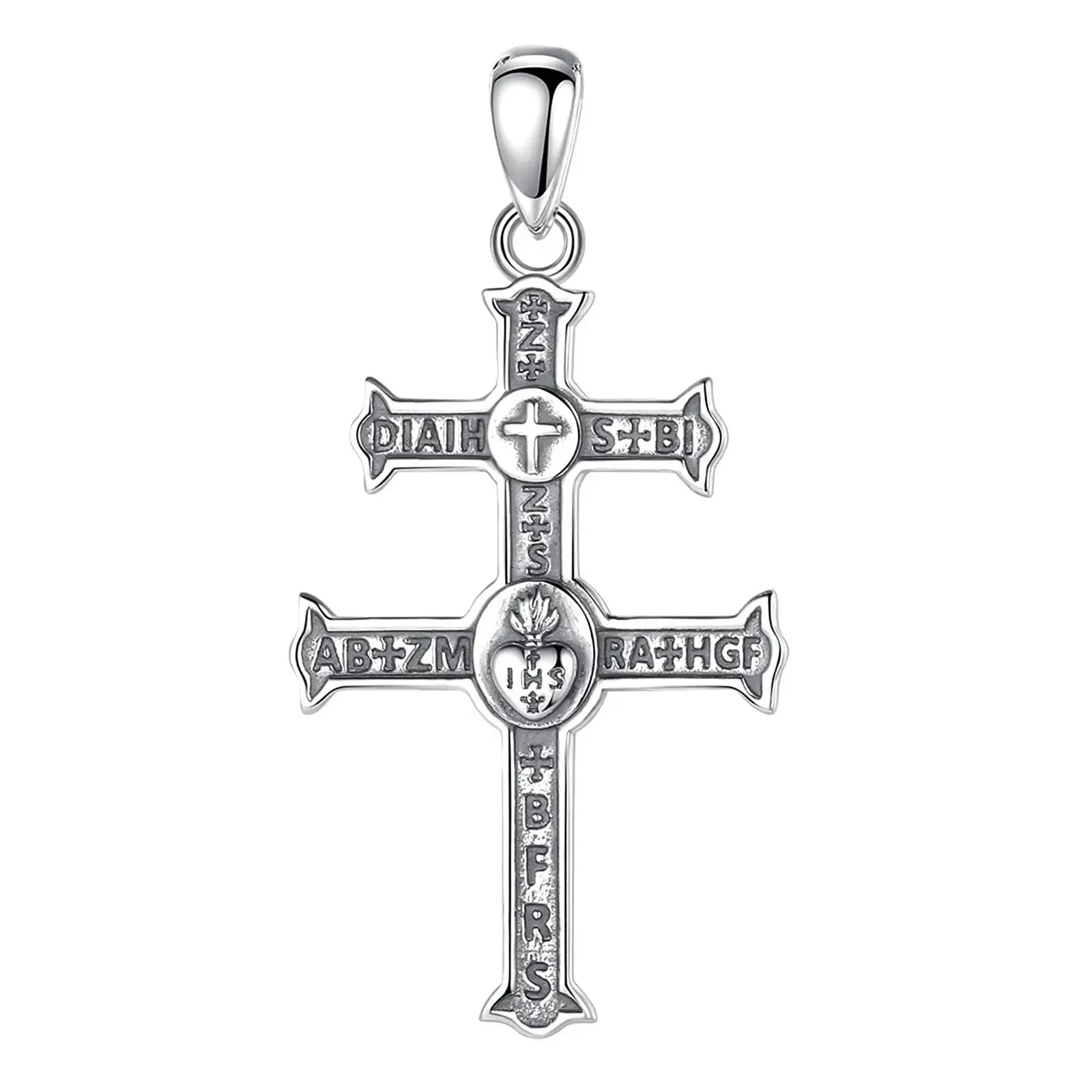 Pendentif croix de lorraine-Boutique Chrétienne