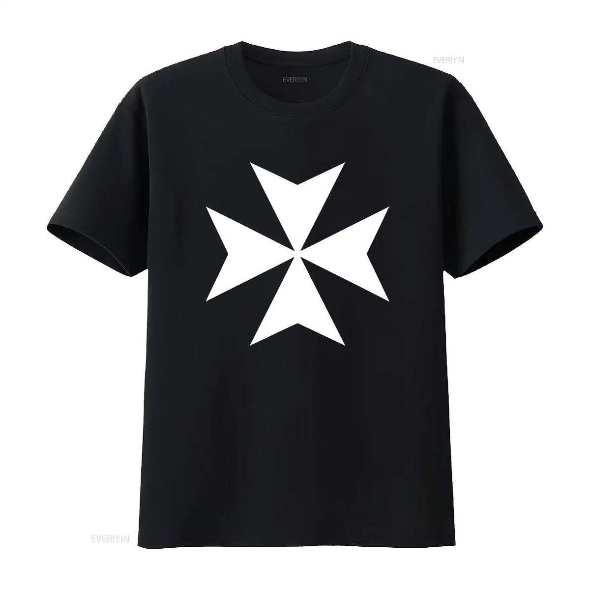 T-shirt Croix Malte - Boutique Chretienne