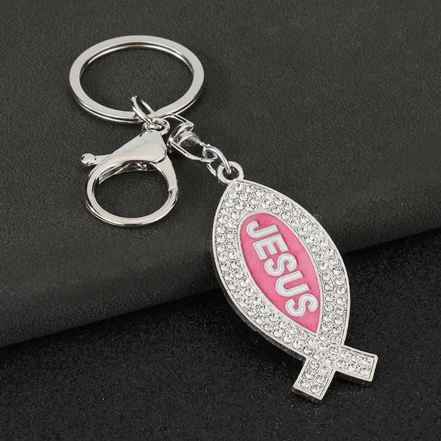 Porte clé jesus-Boutique Chrétienne