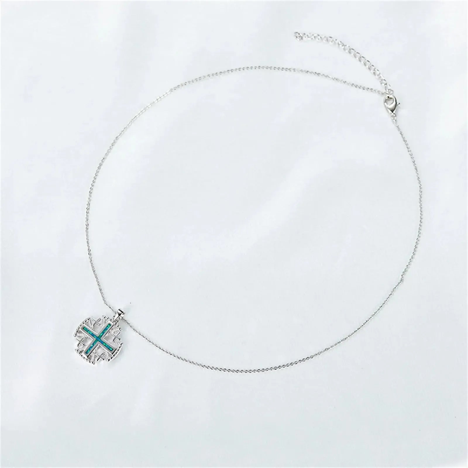 Pendentif croix de jerusalem-Boutique Chrétienne