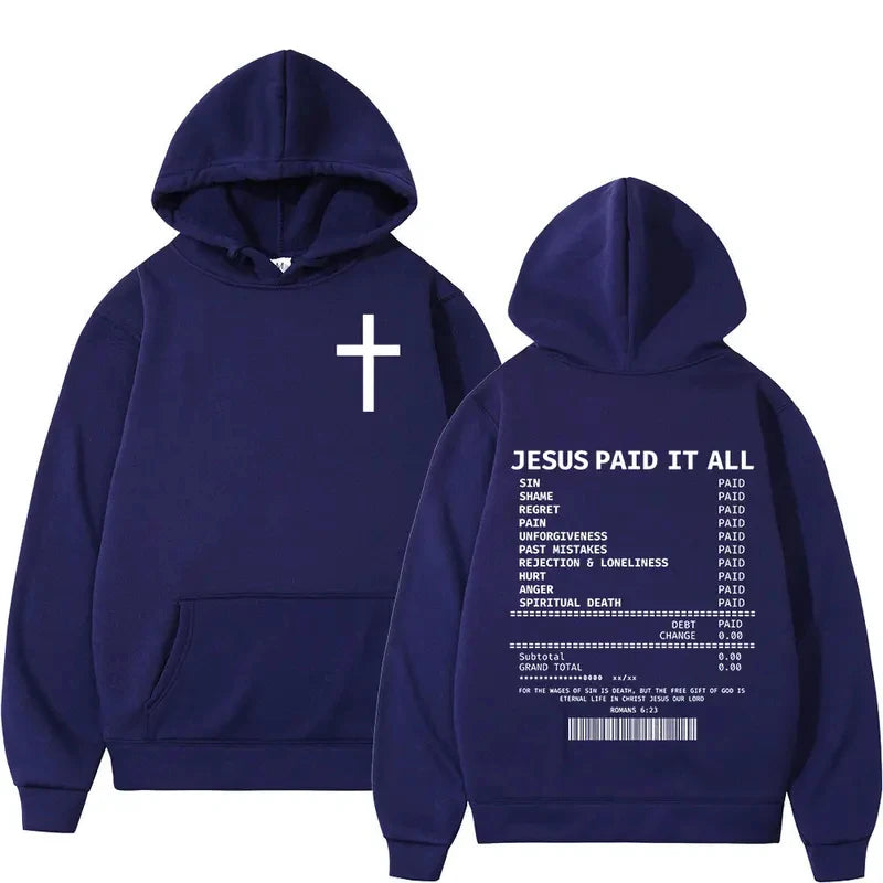 Pull Unisexes Christian Jesus Paid - Boutique Chretienne