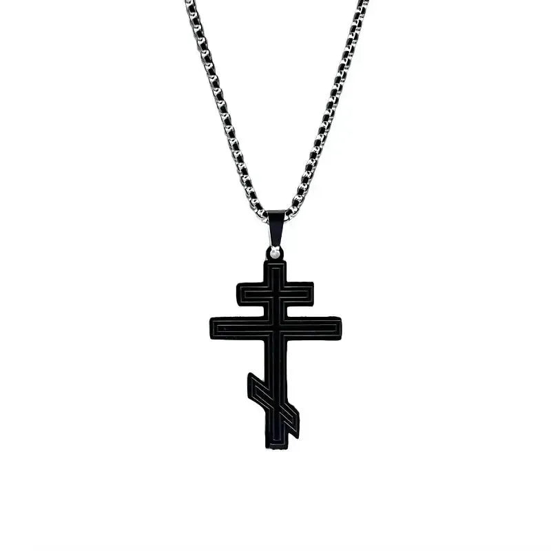 Pendentif croix orthodoxe-Boutique Chrétienne