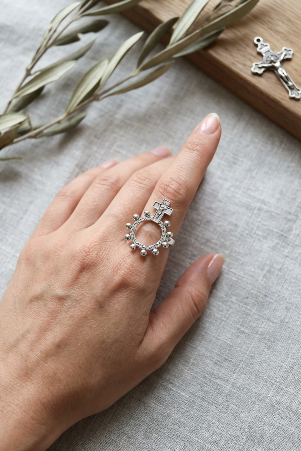 Bague Chapelet Dizainier