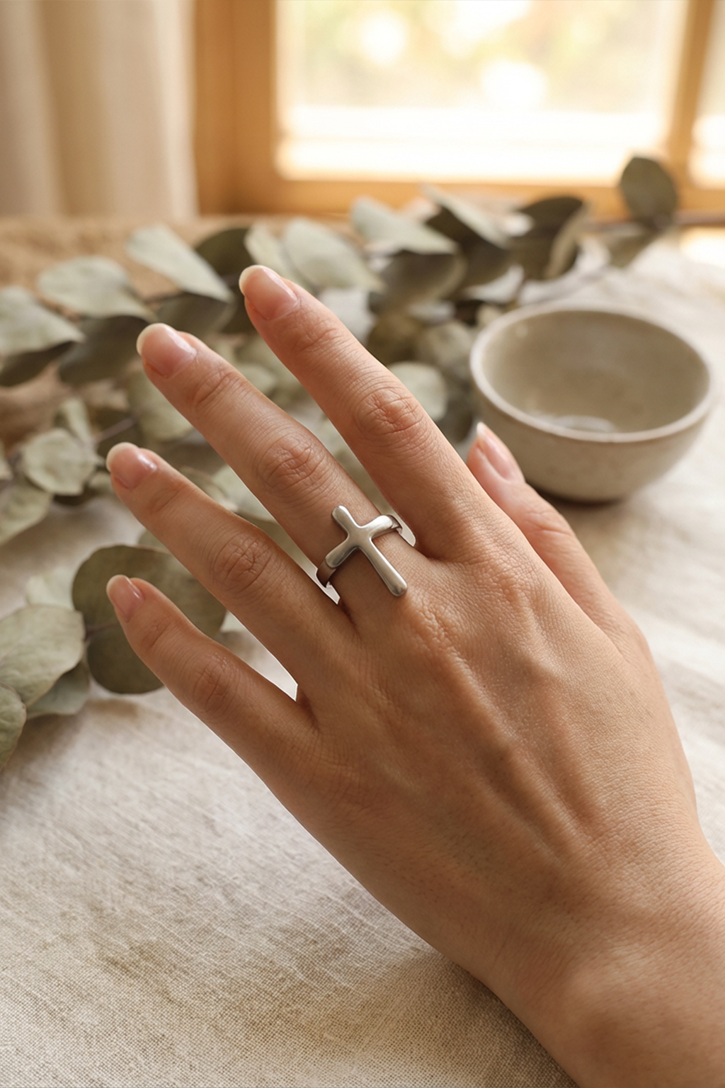 Bague Chapelet En Or