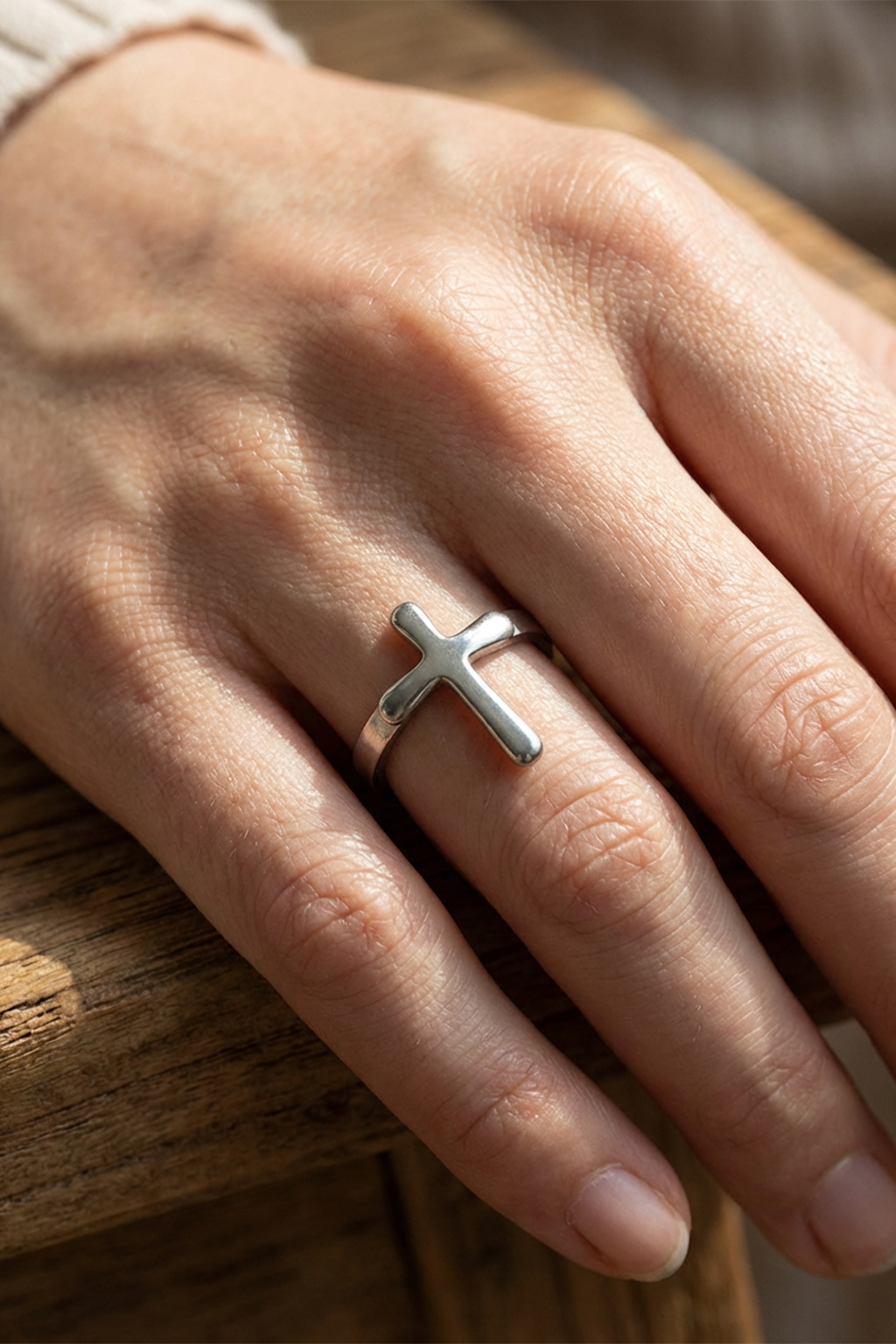 anello rosario in oro