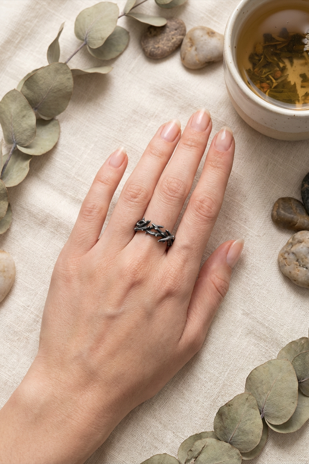 anello spighe di grano