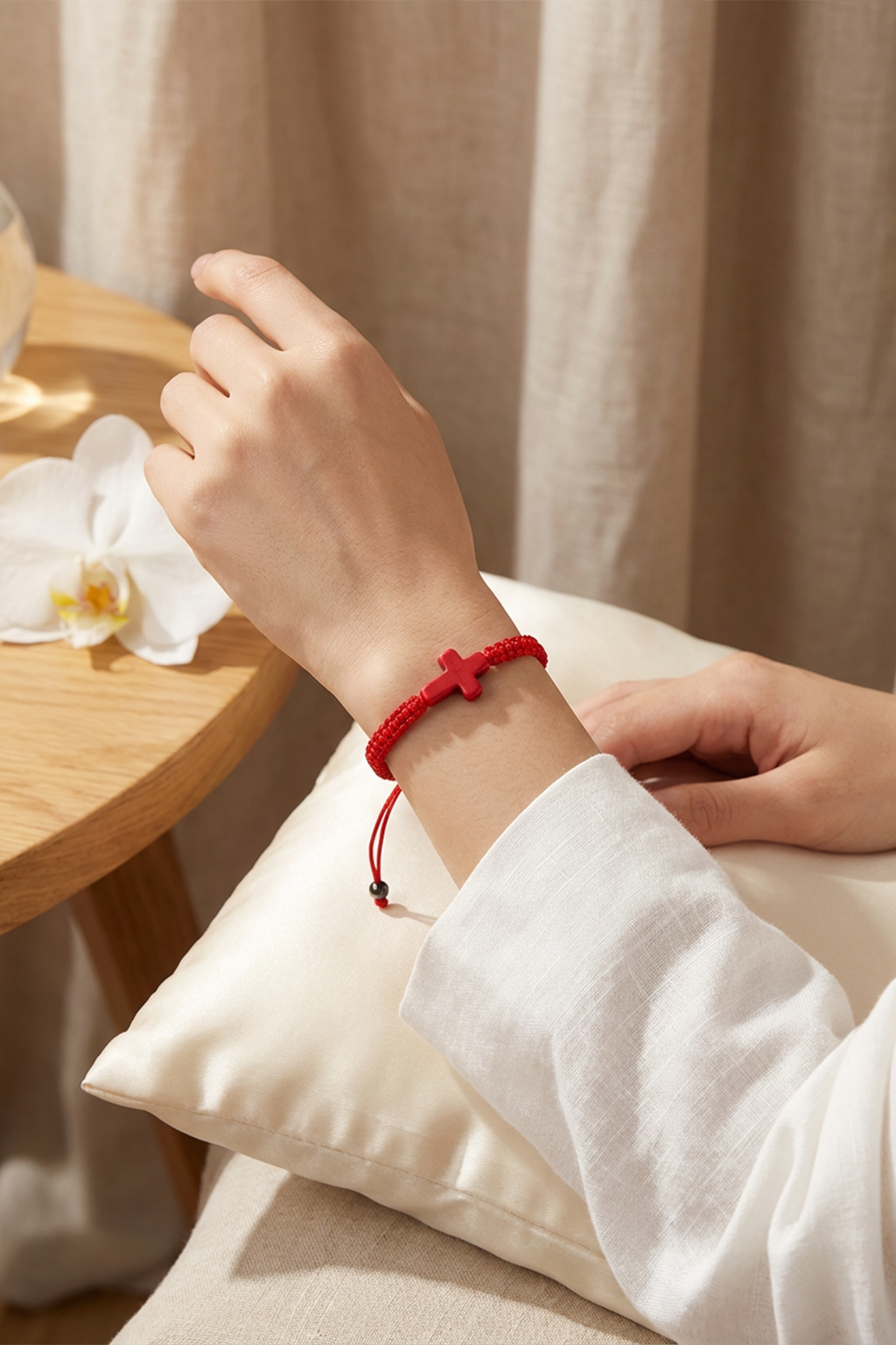 Bracelet Chapelet Corde