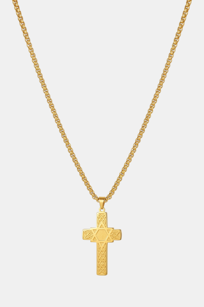 collar estrella de david