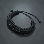 Bracelet Chrétien </br>Manchette en Cuir