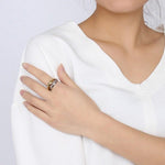 Bague Croisé Tricolore<br> Amour Foi Espoir