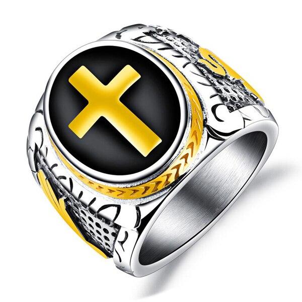 Bague Chevalière<br> Sainte Croix-Boutique Chrétienne