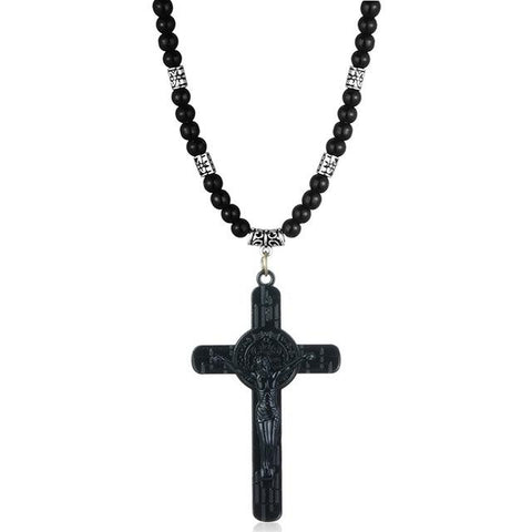 Collier Croix Religieuse<br> Jésus Sur La Croix