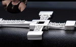 Collier Croix Homme</br> Diamant Argent