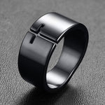 Bague Croix Fendue