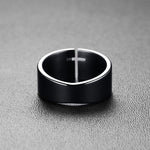 Bague Croix Fendue
