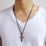 Collier Croix Homme<br> Collier Camouflage