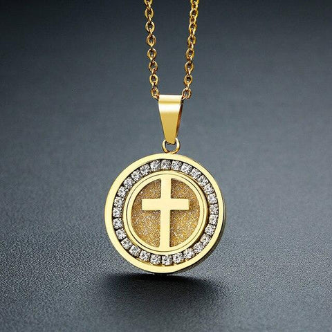 Medaille religieuse<br> Croix en Or