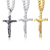 Collier Jésus </br> INRI Croix