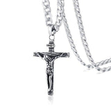 Collier Jésus </br> INRI Croix