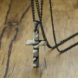 Collier Croix Homme<br> Collier Camouflage