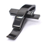 Collier Croix Homme<br> Croix Courbé