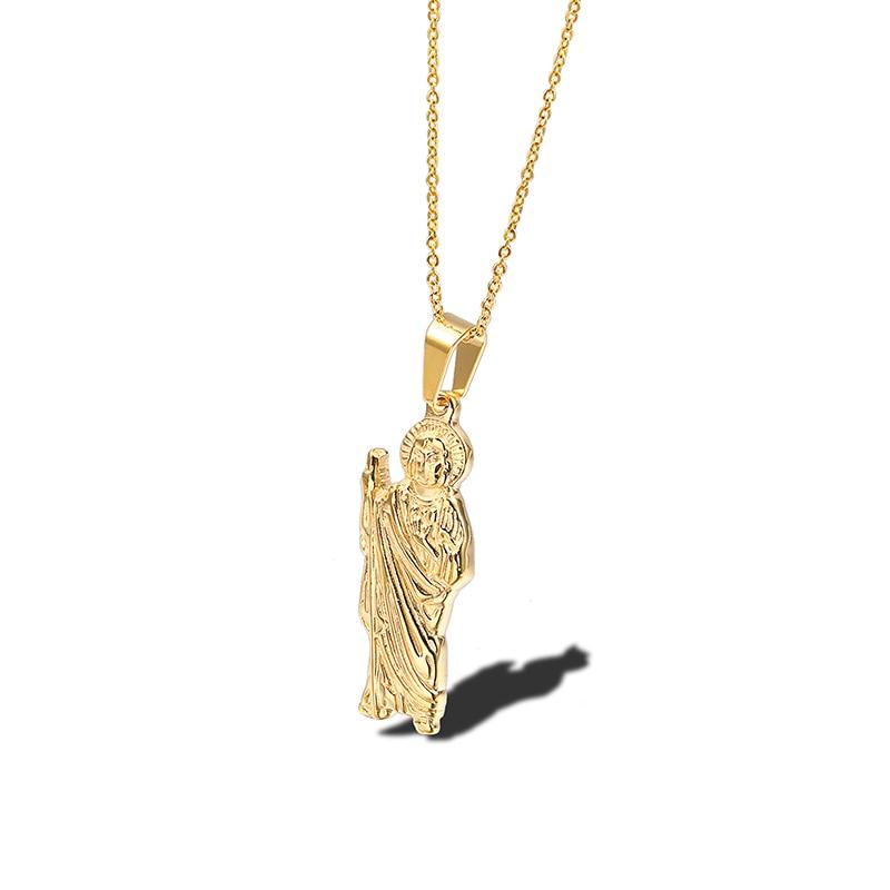 Pendentif Religieux<br> Saint Jude Or-Boutique Chrétienne