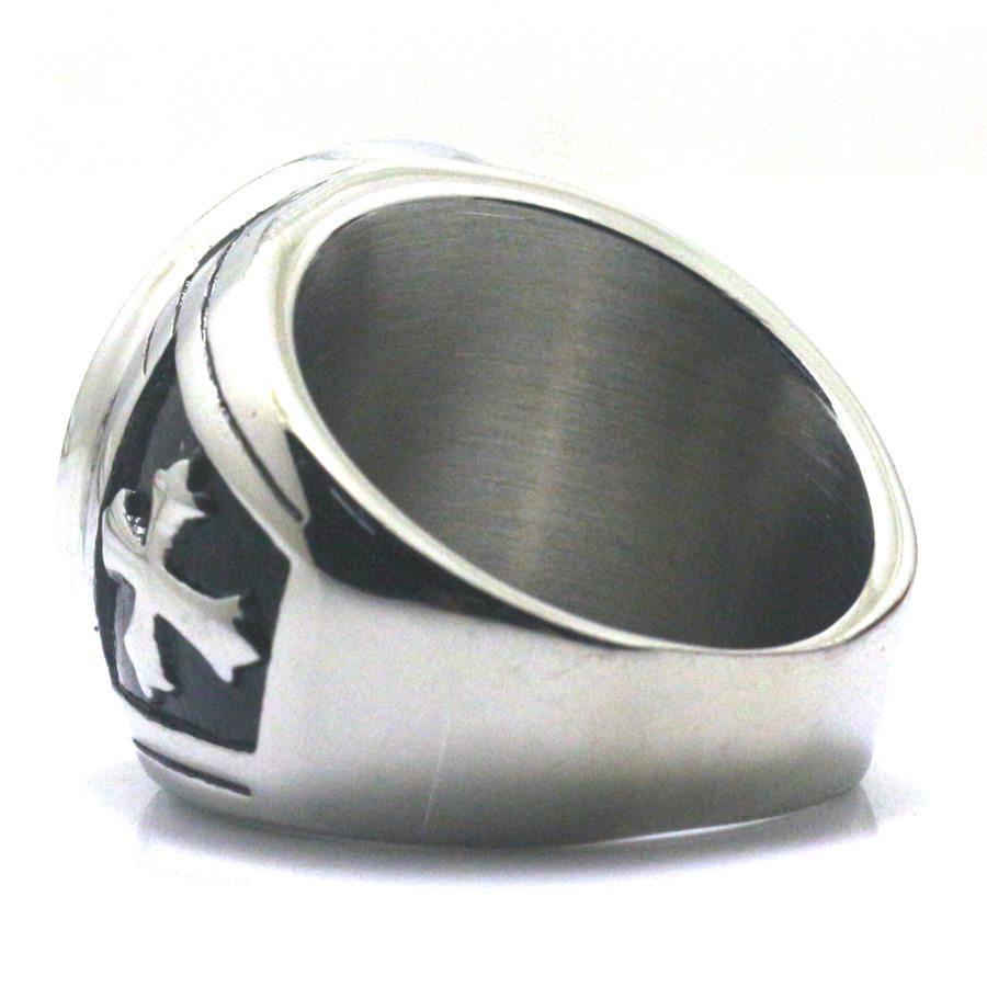 Bague Médaille<br> Saint Benoit Argent-Boutique Chrétienne